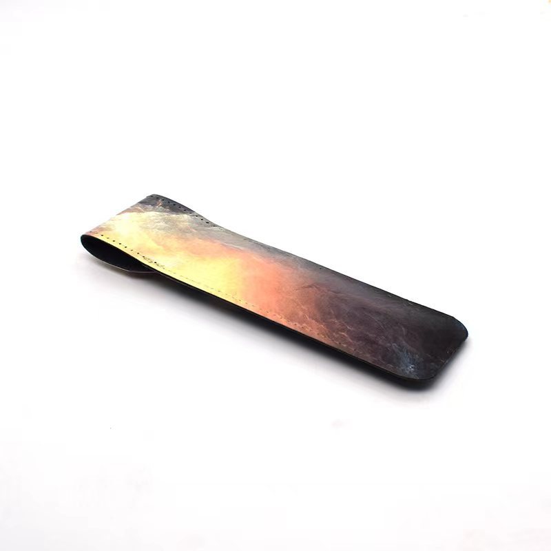 Sublimation PU Leather Pencil Pouch Blanks 9.8 x 1.8 INCHES Wholesale Pencil Case