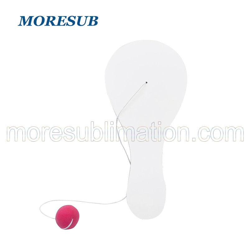 Sublimation Paddle Ball Blanks Wholesale MDF Double Sided Paddle Ball