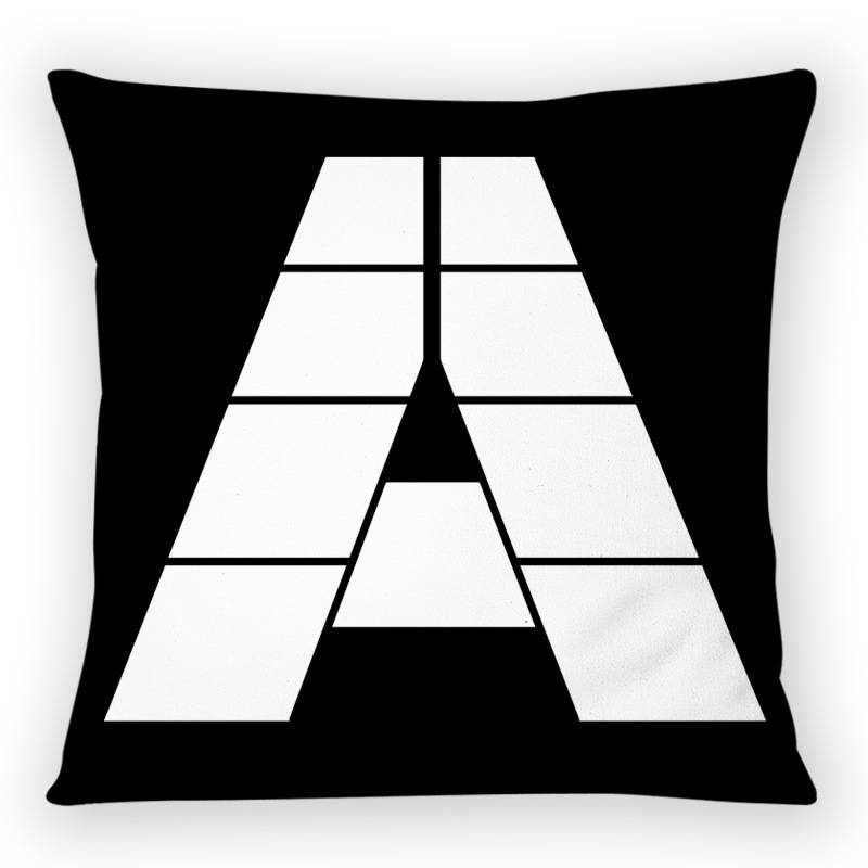 Sublimation "A" Pillow Case Blanks 16 INCHES Plush Pillow Cover