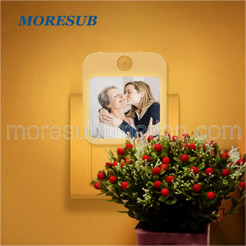 Sublimation Smart Sensor Night Light Blank Wholesale Mini Photo Night Light
