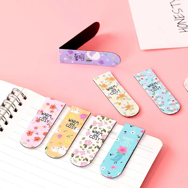 Sublimation Soft Magnetic Bookmark Blanks Wholesale Foldable Magnetic Bookmark