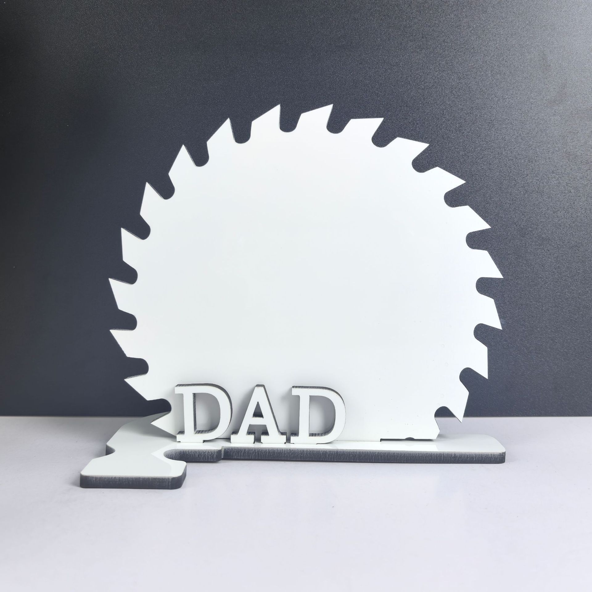 MDPF76-Sublimation Sawtooth Hammer Photo Frame Wholesale MDF Photo Panels Blanks