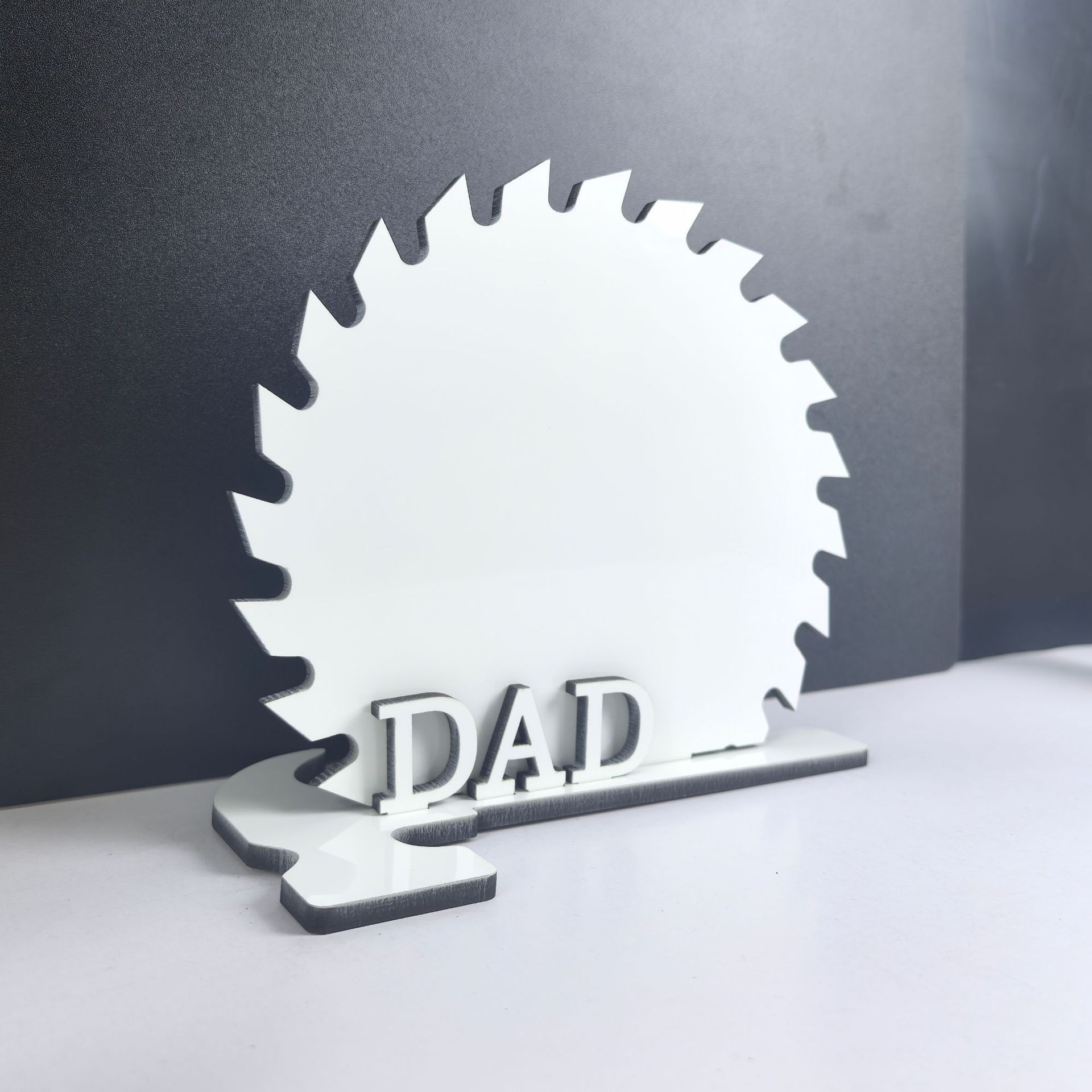 MDPF76-Sublimation Sawtooth Hammer Photo Frame Wholesale MDF Photo Panels Blanks