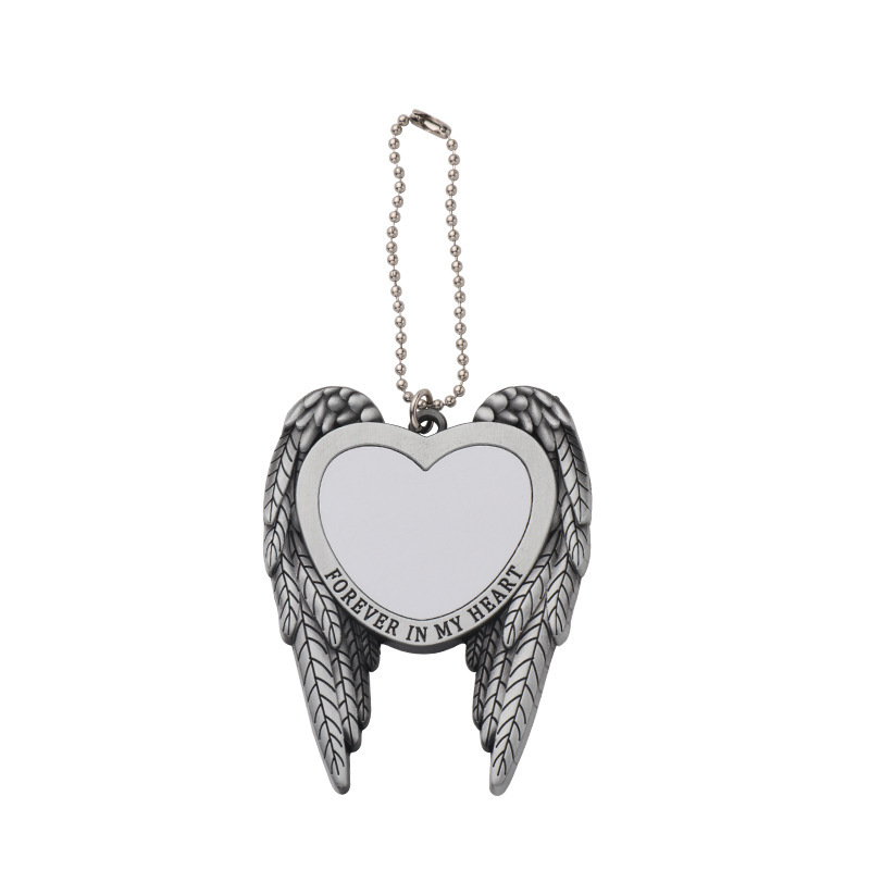 Sublimation Angel Wings Car Hanger Blanks Wholesale Car Hanging