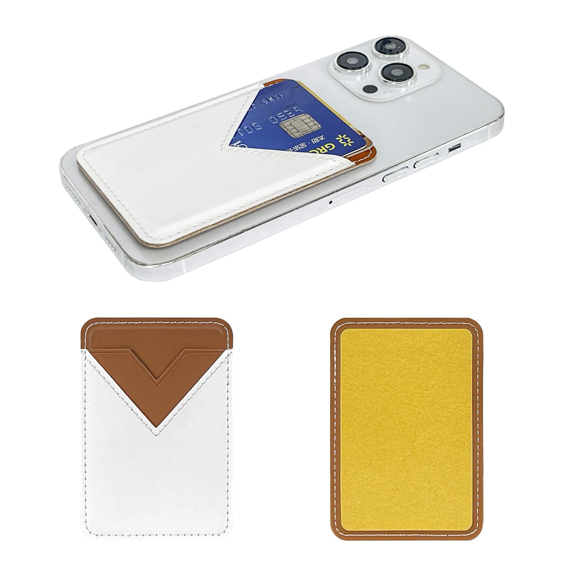 Sublimation Phone Card Holder Blanks Wholesale Credit Card Holder