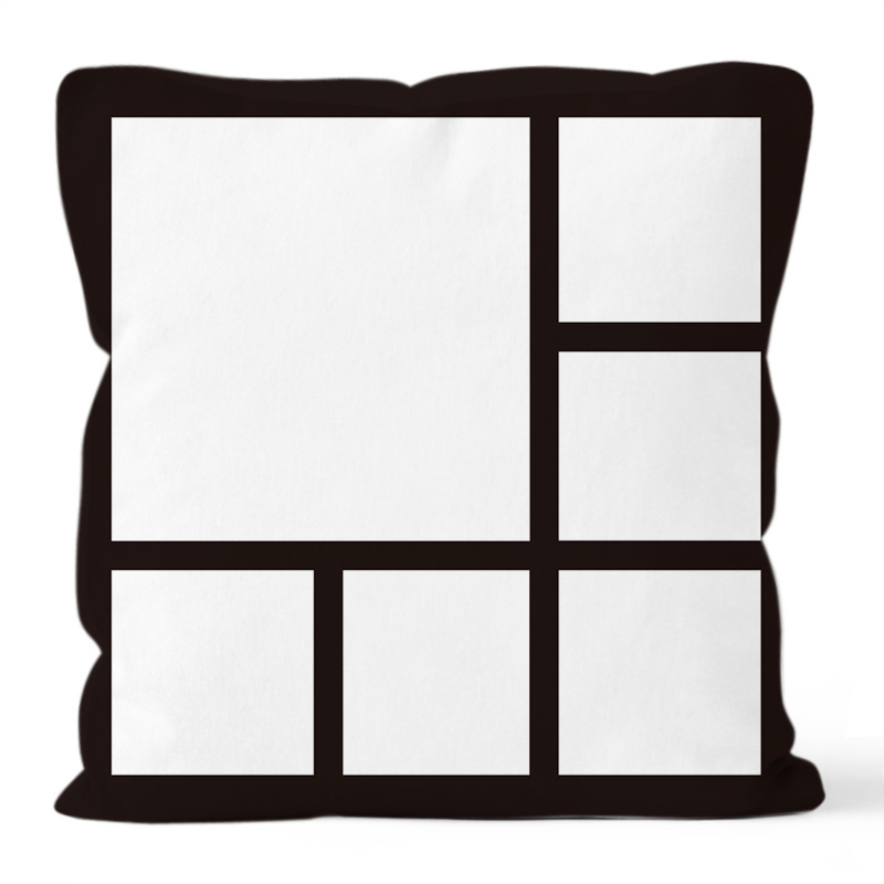 Sublimation 6 Panel Pillow Case Blanks Wholesale Pillow Cover