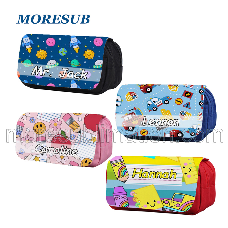 Sublimation Pencil Case Blanks Wholesale Pencil Pouch With Zipper