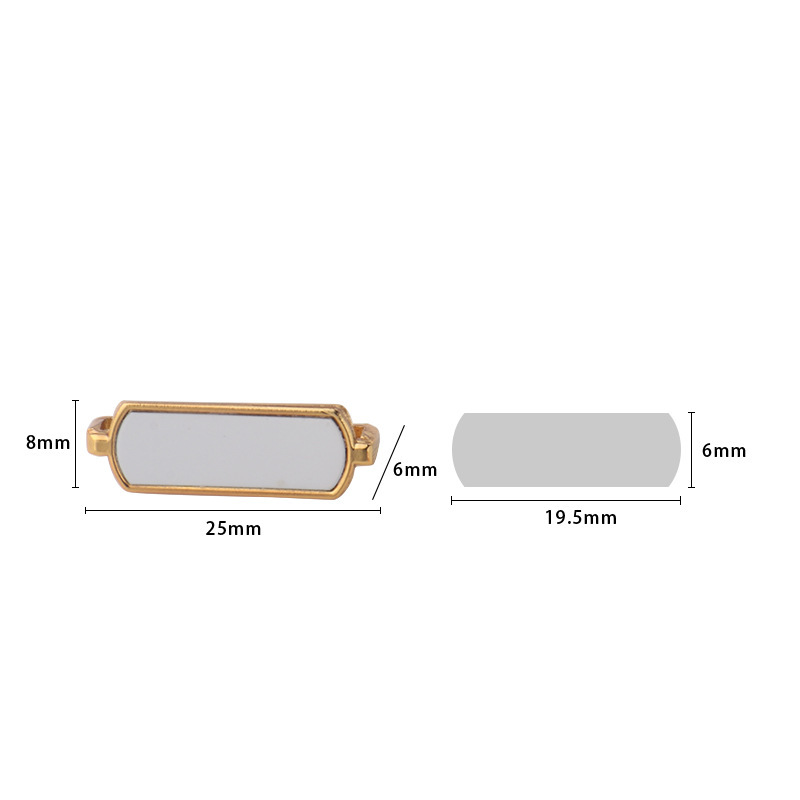 Sublimation Watch Charm Blanks Wholesale Watch Band Charm