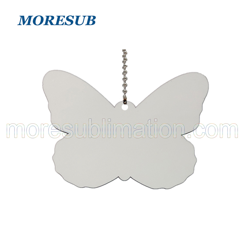 Sublimation Car Hanger Blanks Wholesale Butterfly Memory Car Charm