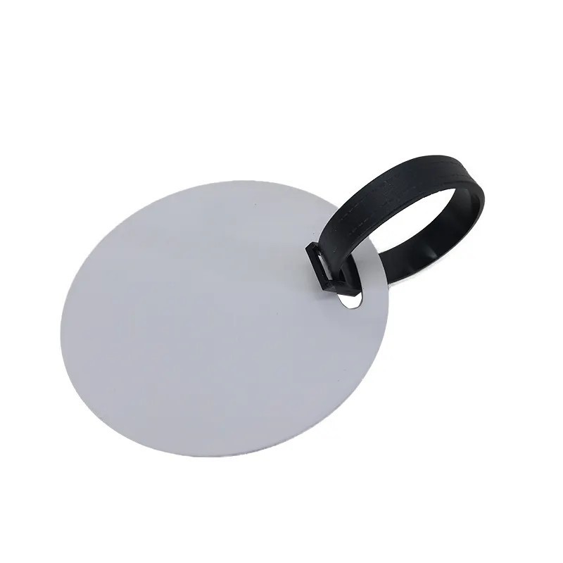 Sublimation Luggage Tag Blanks Wholesale Wood 2 Sides Luggage Tag