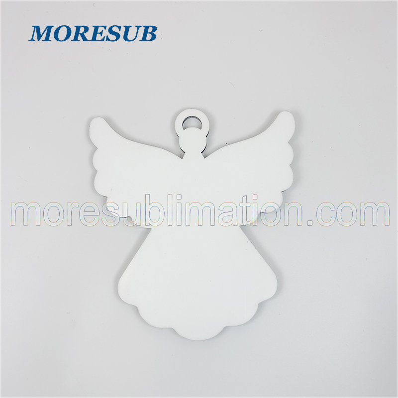 Sublimation Angel Wings Car Hanger Blanks Wholesale Double Sides Printing Car Hanger