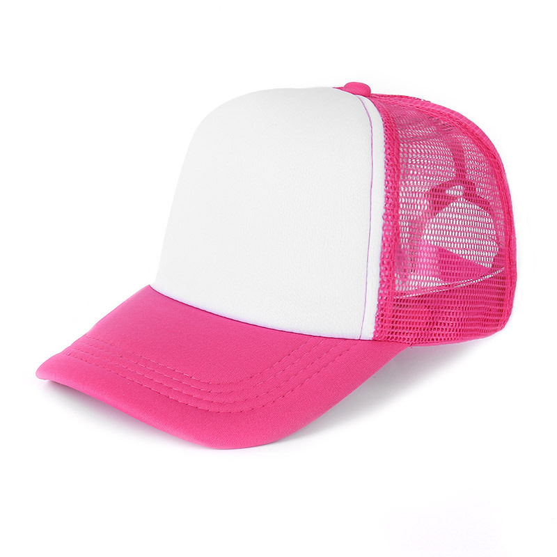 Sublimation Baseball Cap Blanks Wholesale Trucker Cap For Adult