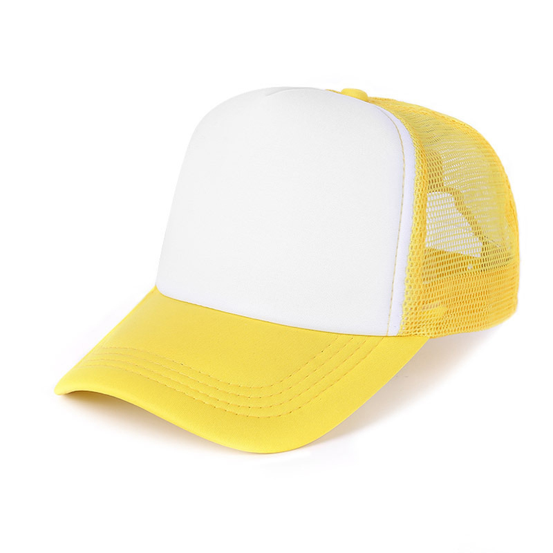 Sublimation Baseball Cap Blanks Wholesale Trucker Cap For Adult