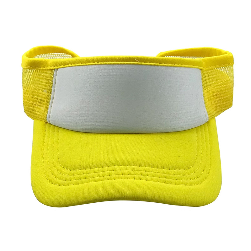 Sublimation Baseball Topless Sun Cap Blanks Wholesale Golf Sun Hat