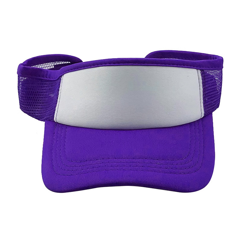 Sublimation Baseball Topless Sun Cap Blanks Wholesale Golf Sun Hat