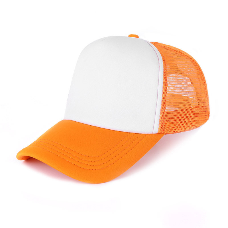 Sublimation Baseball Cap Blanks Wholesale Trucker Cap For Adult
