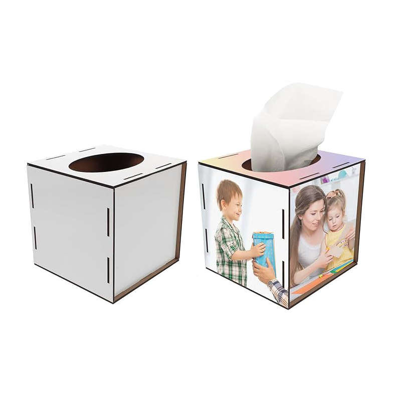 Sublimation Tissue Box Blanks Wholesale MDF Tissue Storage