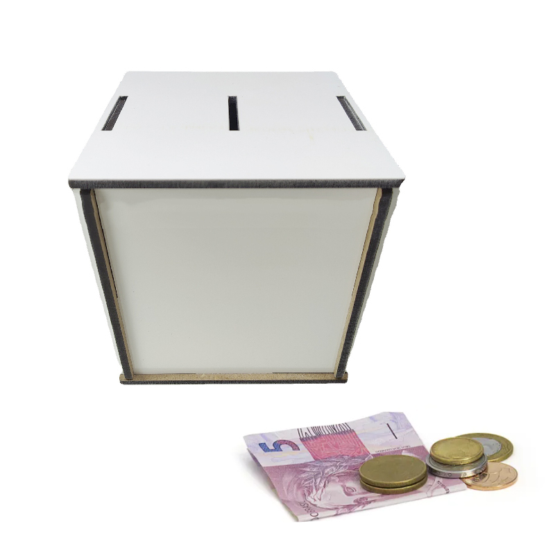 Sublimation MDF Piggy Bank Blanks Wholesale Money Box