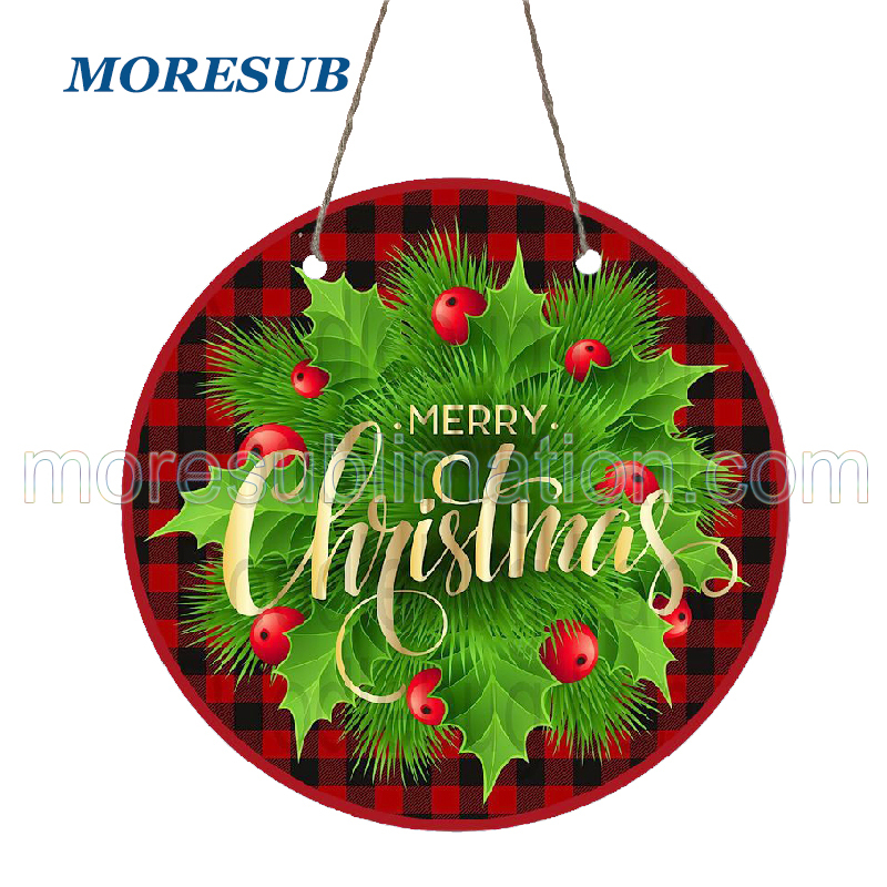 Sublimation 8" Door Hanger Blanks Wholesale Aluminum Sheet Door Hanger