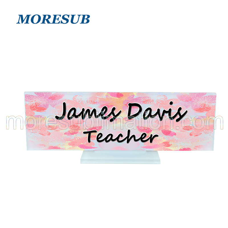 Sublimation Name Plate Blanks Wholesale Desk Photo Frame