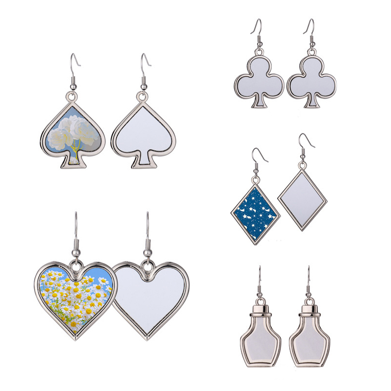 Sublimation Earring Blanks Wholesale Metal Earring