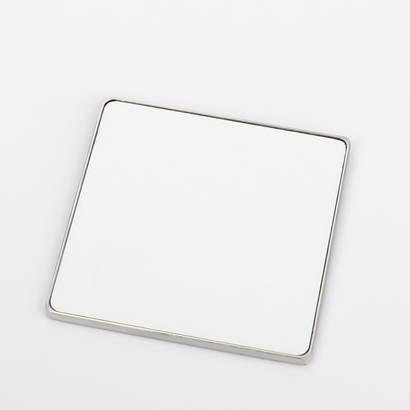 Sublimation Fridge Magnet Blanks Wholesale Metal Round Heart Square Shapes Fridge Magnet