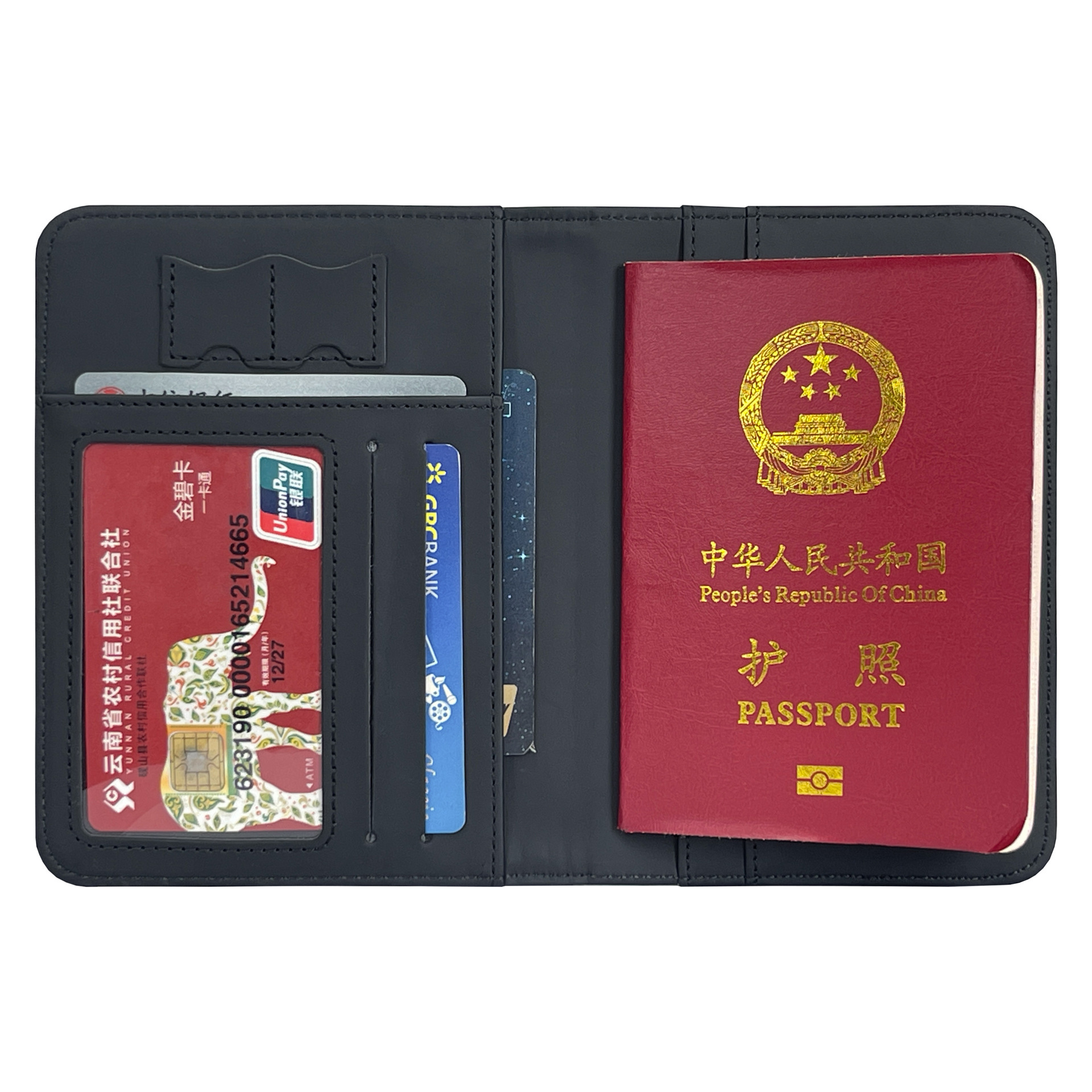 Sublimation Passport Cover Blanks Wholesale PU Leather Passport Holder