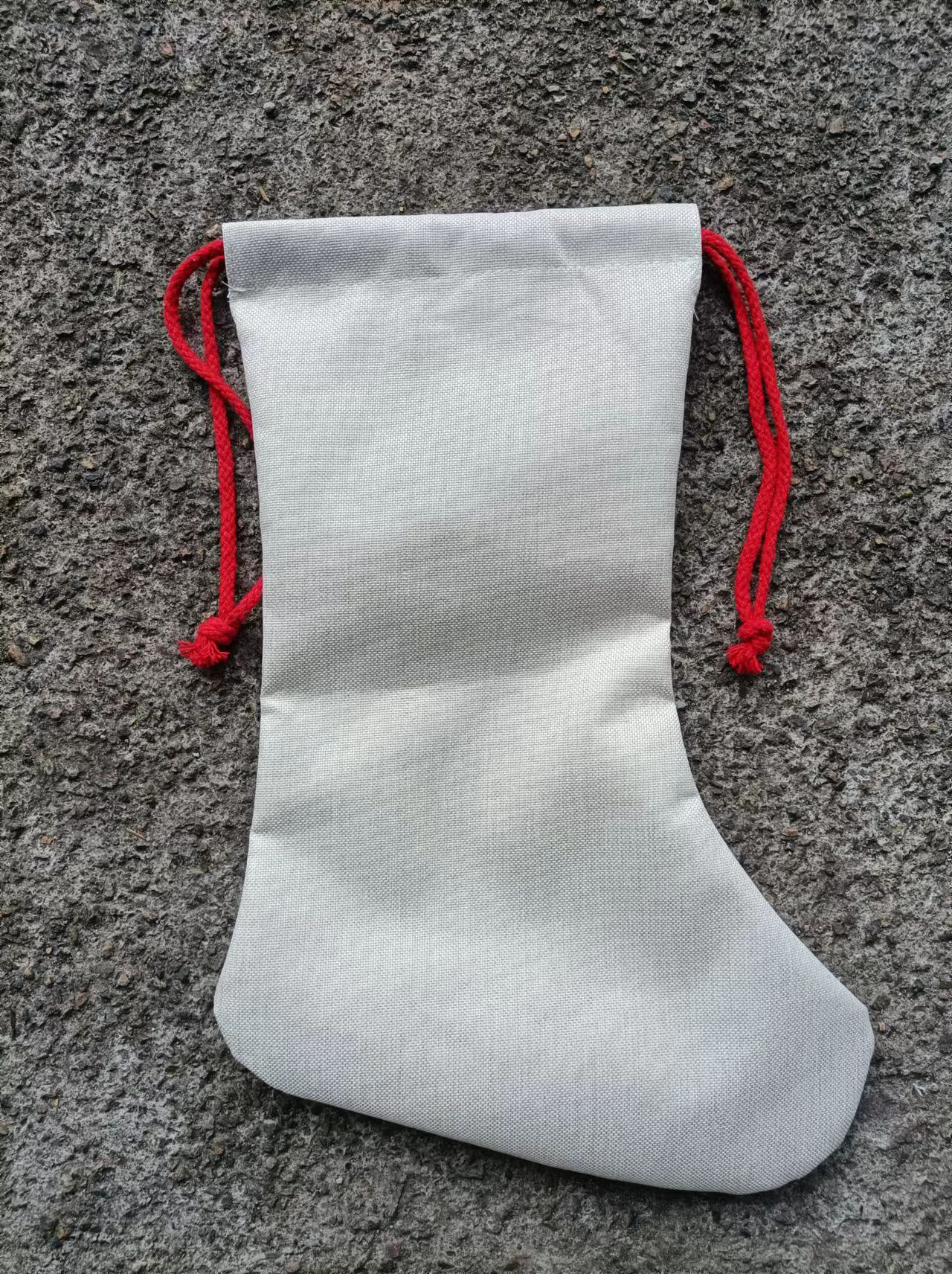 Sublimation Stocking Blanks Christmas Gift Bag Wholesale Xmas Linen Stocking