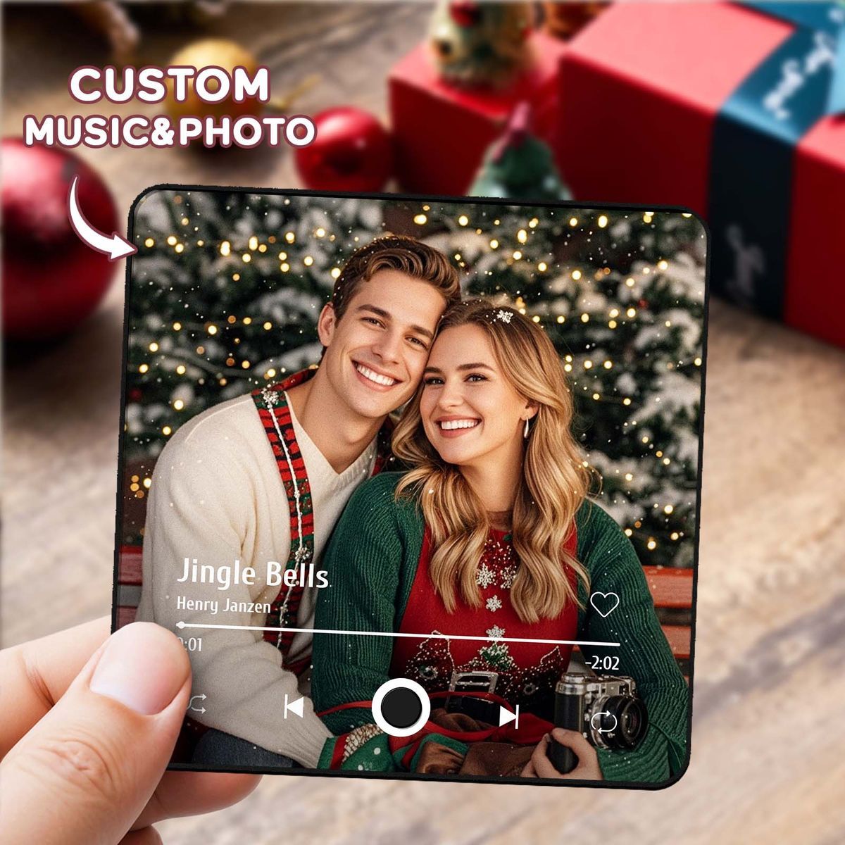 Sublimation Bluetooth Music Fridge Magnet Blanks Wholesale Music Box
