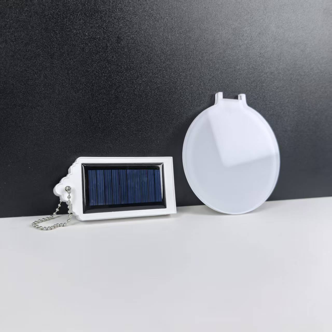 Sublimation Solar-powered Light Ornament Blanks Wholesale Christmas Pendants