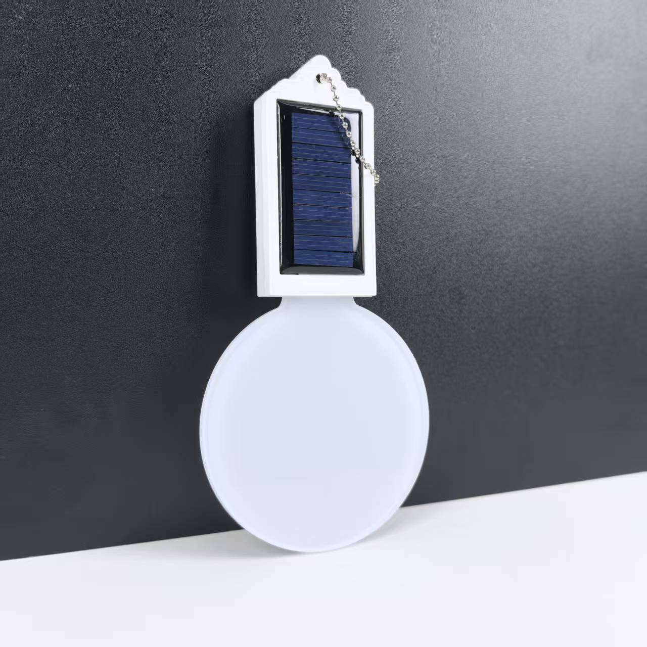 Sublimation Solar-powered Light Ornament Blanks Wholesale Christmas Pendants