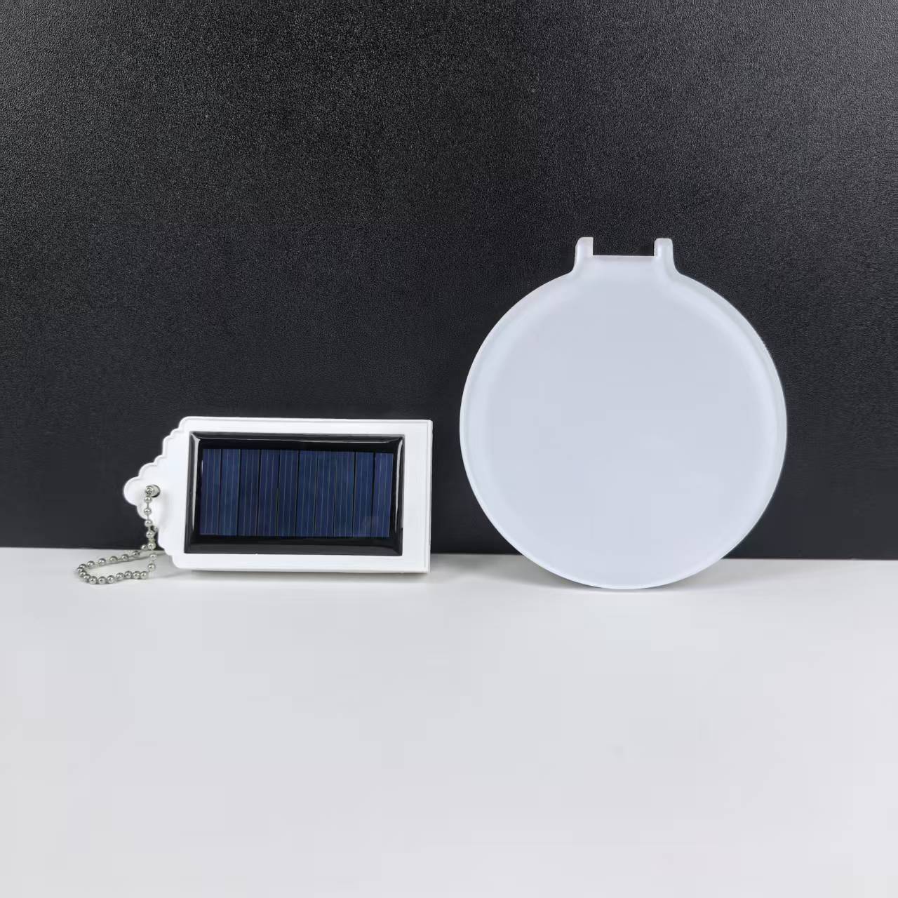 Sublimation Solar-powered Light Ornament Blanks Wholesale Christmas Pendants