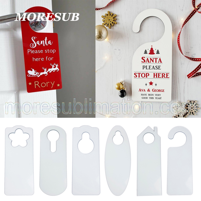 Sublimation Door Hanger Blanks Wholesale MDF Door Sign