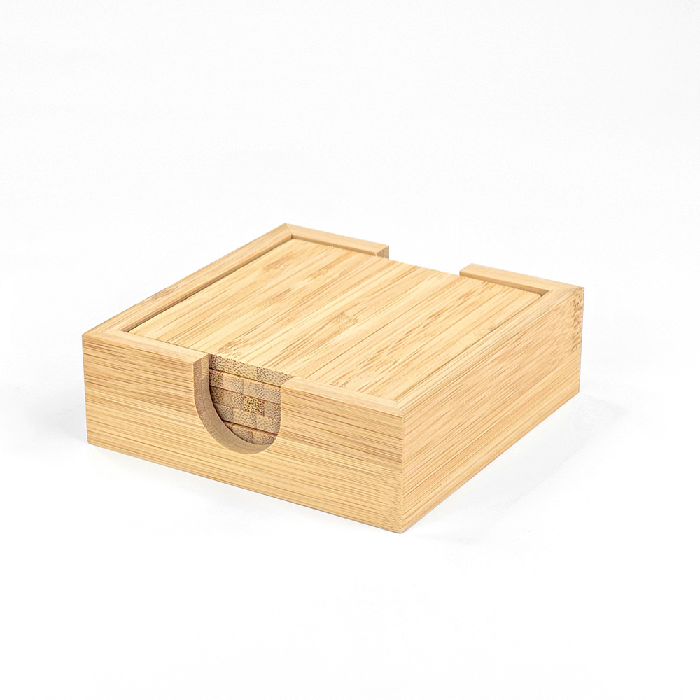 Sublimation Bamboo Wood Coaster Blanks Wholesale Cup Coaster