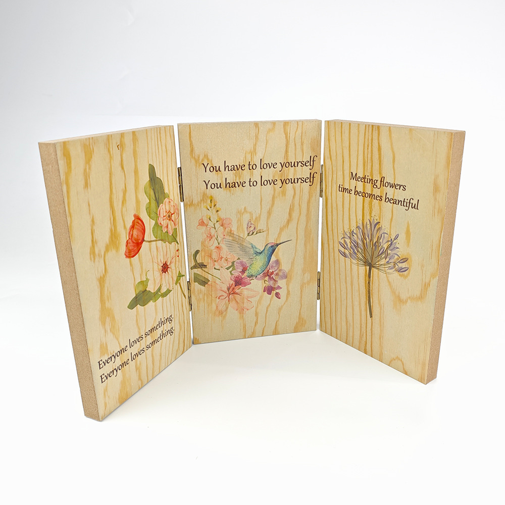 Sublimation Folding Photo Frame  Blanks Wholesale Photo Plaque
