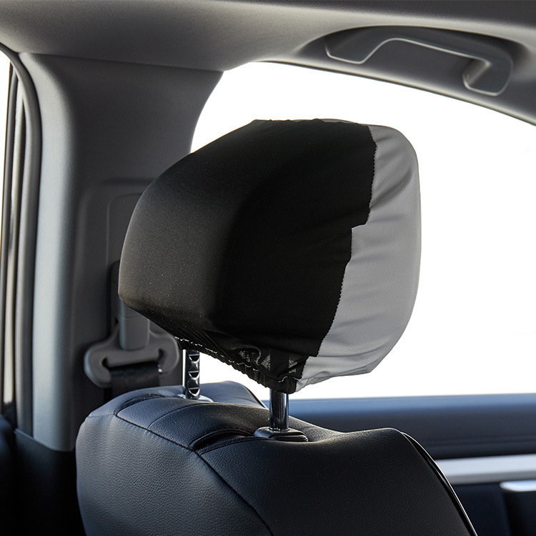 Sublimation Car Head Rest Seat Cover Blanks Wholesale Polyester Car Headrest Covers