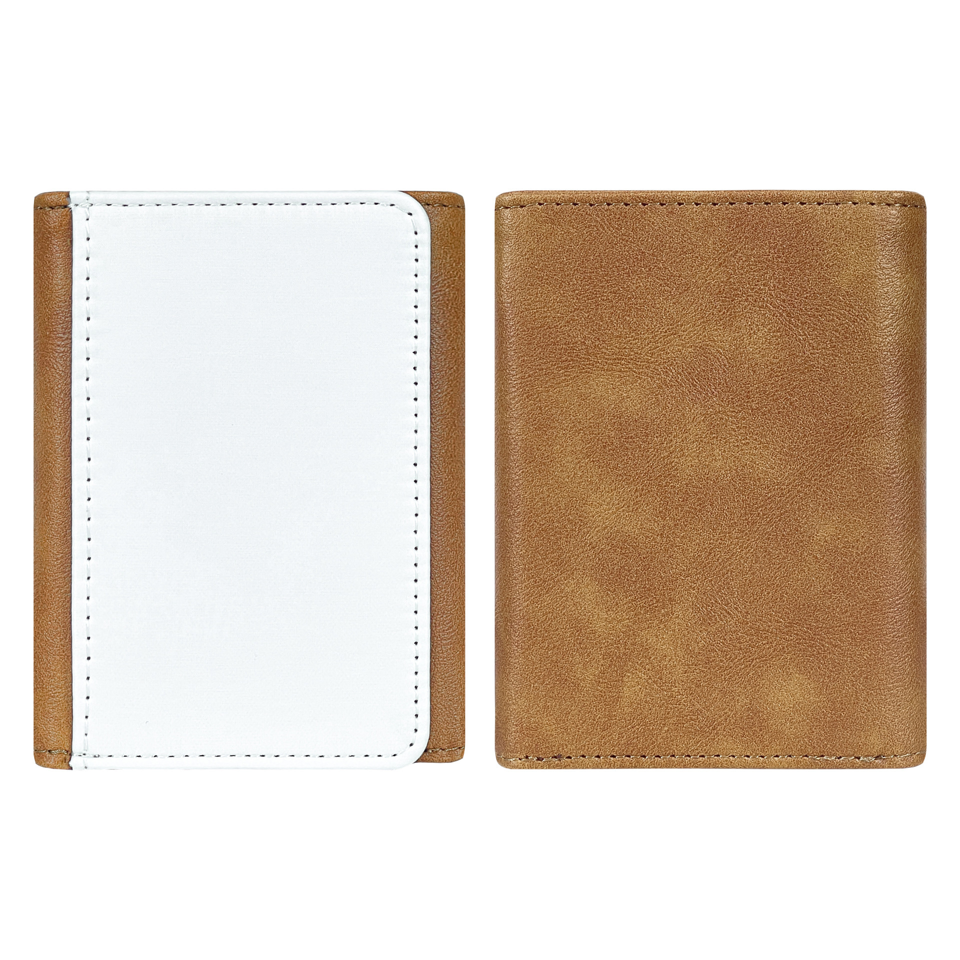 Sublimation Three-fold Wallet Blanks Wholesale PU Leather Wallets