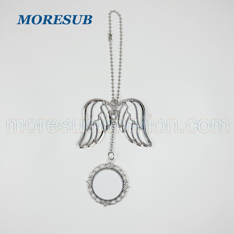 Sublimation Angel Wings Car Hanger Blanks Wholesale Car Charm