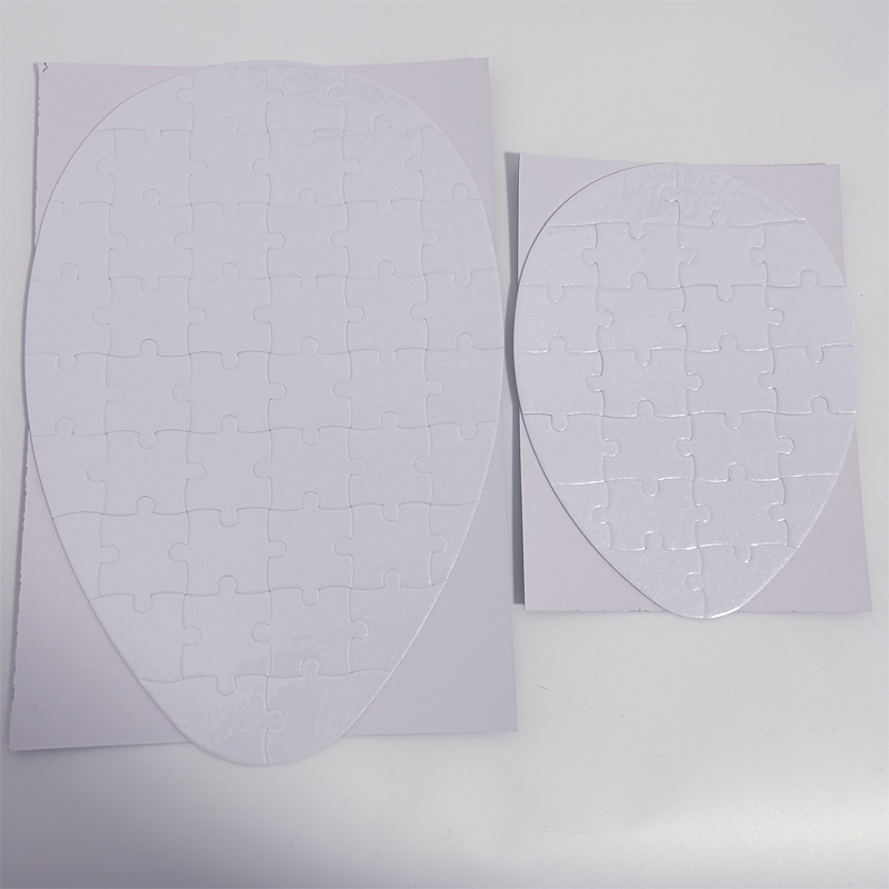 Sublimation Egg Shape Puzzle Blanks Wholesale Easter Puzzle