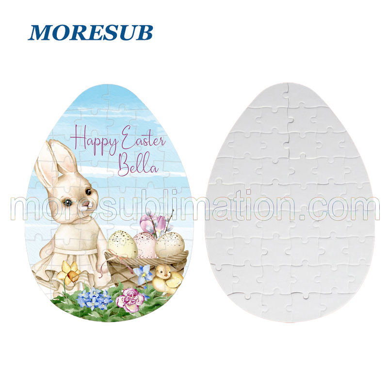Sublimation Egg Shape Puzzle Blanks Wholesale Easter Puzzle