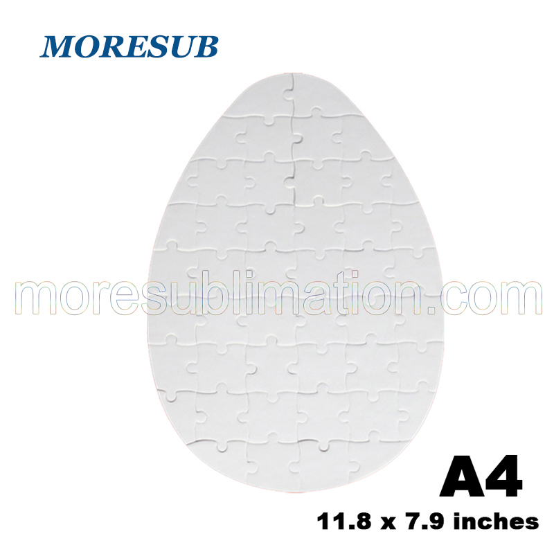 Sublimation Egg Shape Puzzle Blanks Wholesale Easter Puzzle