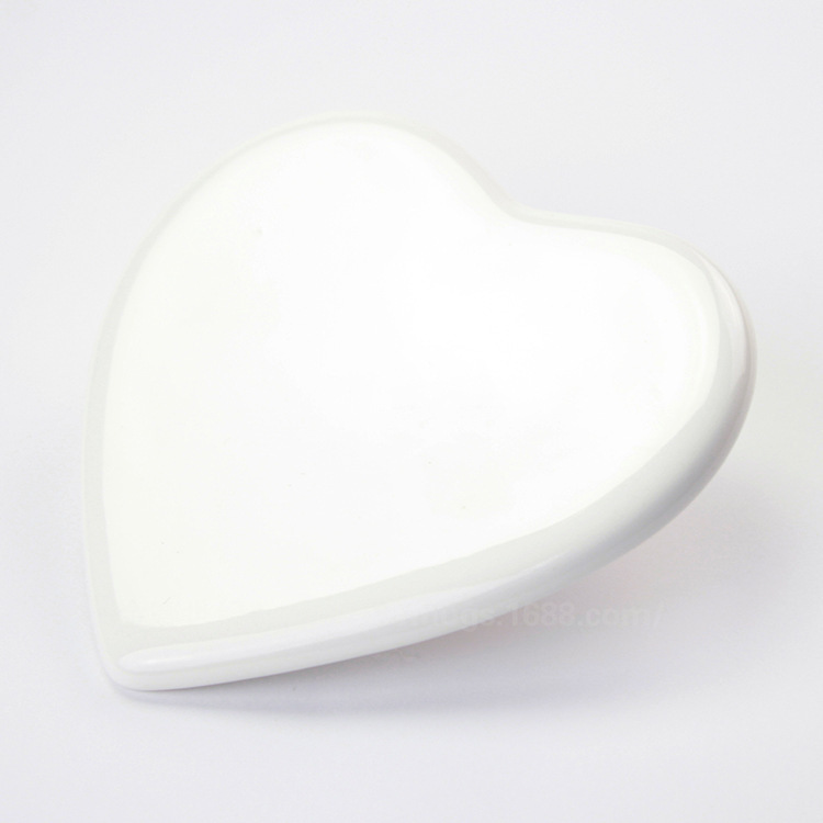 Sublimation Heart Tile Blanks Wholesale Headstone Ceramic Photo Frame