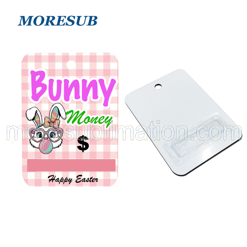 Sublimation Cash Card Holder Blanks Wholesale MDF Wood Money Card