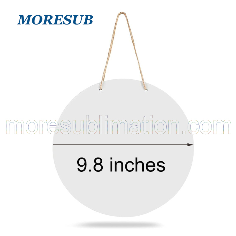 Sublimation Door Hanger Blanks 9.8 INCHES MDF Classroom Door Sign Teacher Welcome Sign