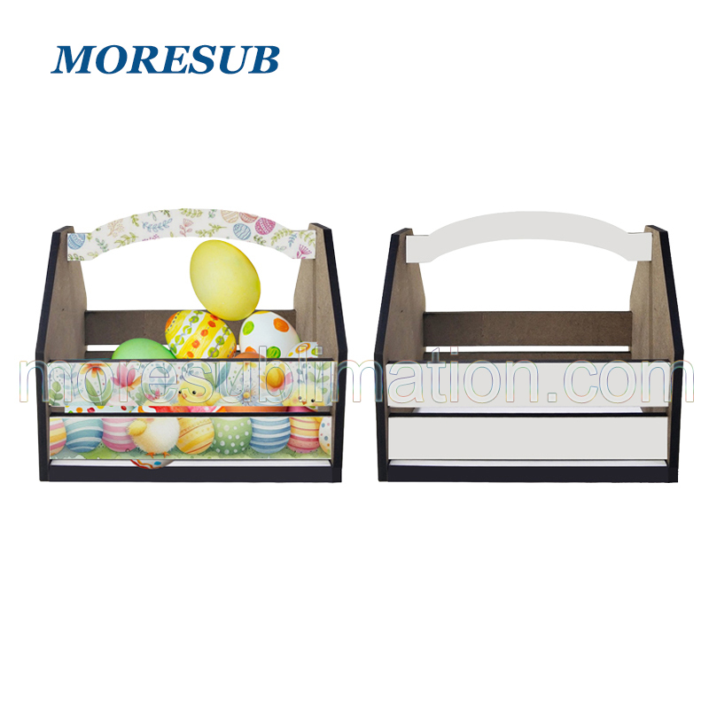 Sublimation MDF Basket Blanks Wholesale Mini Holiday Decoration Basket