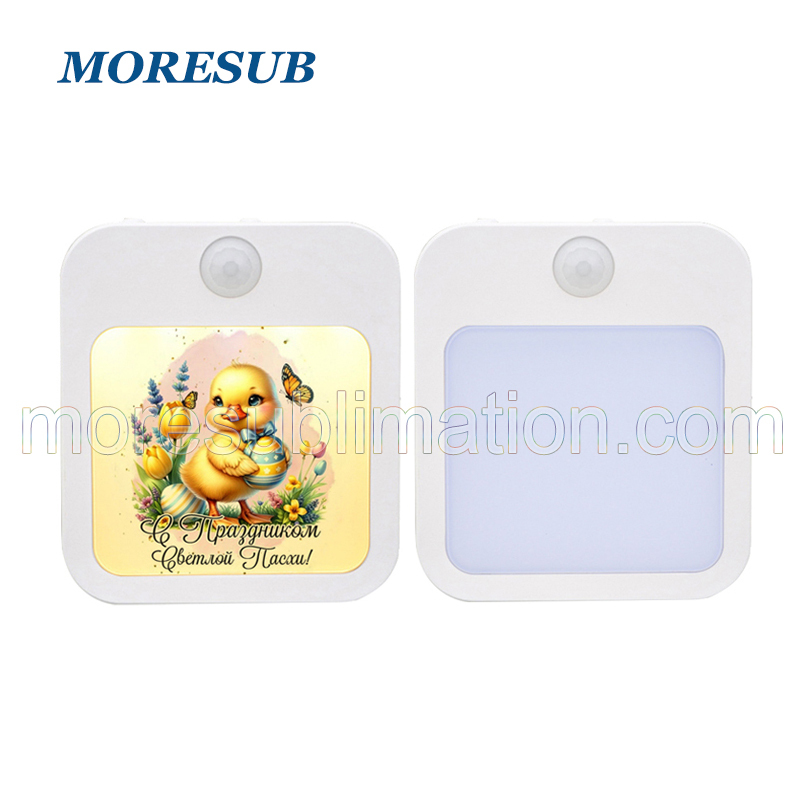 Sublimation Smart Sensor Night Light Blank Wholesale Mini Photo Night Light