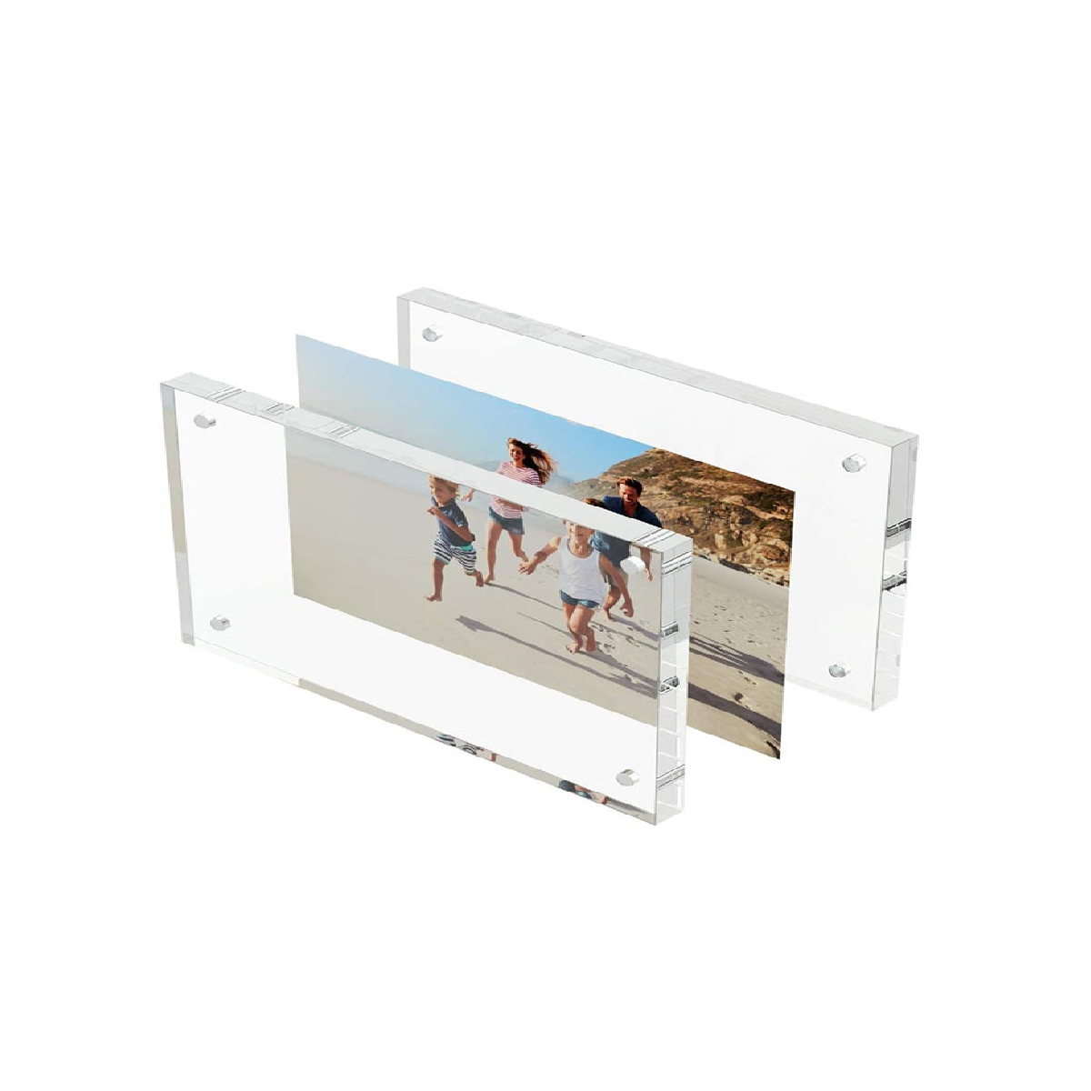 Sublimation 3D Name Plate Blanks Wholesale Mini Photo Frame