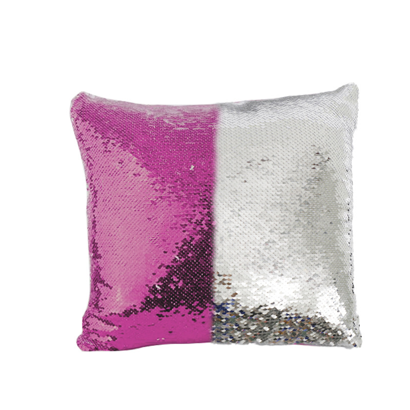 Sublimation Flip Sequin Pillow Cover Blanks Wholesale 16 INCHES Pillow Case