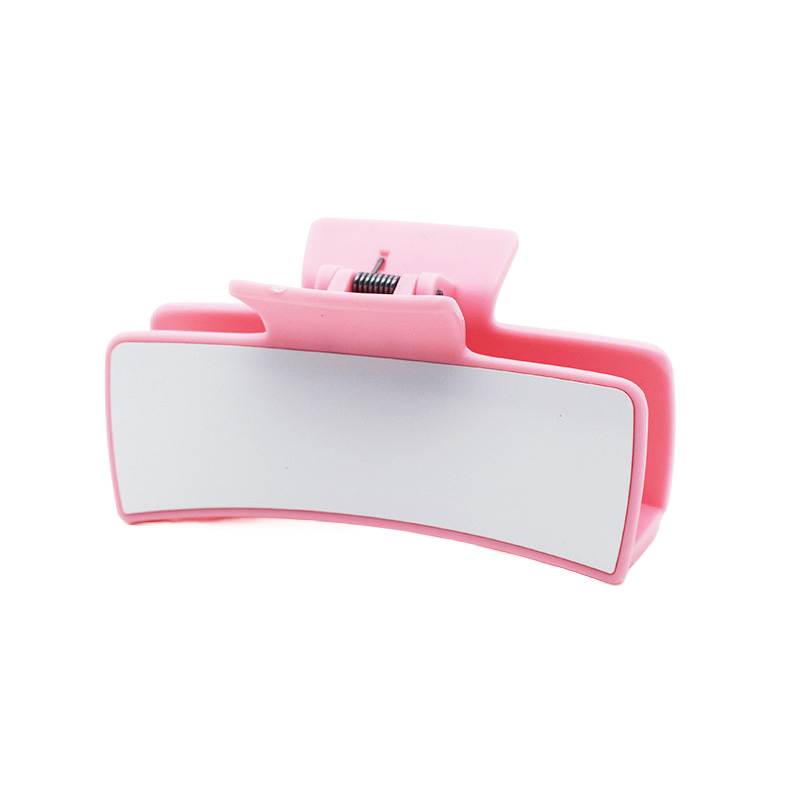 Sublimation Hair Clip Blanks Wholesale 5 Colors Plastic Hair Claw Clip