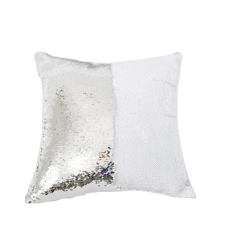 Sublimation Flip Sequin Pillow Cover Blanks Wholesale 16 INCHES Pillow Case